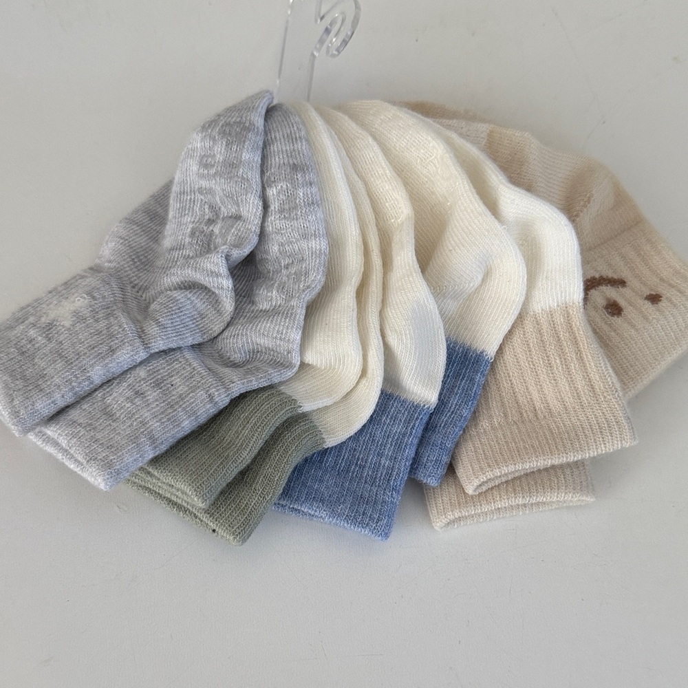 Cozy Knit Socks Bundle 12/24months